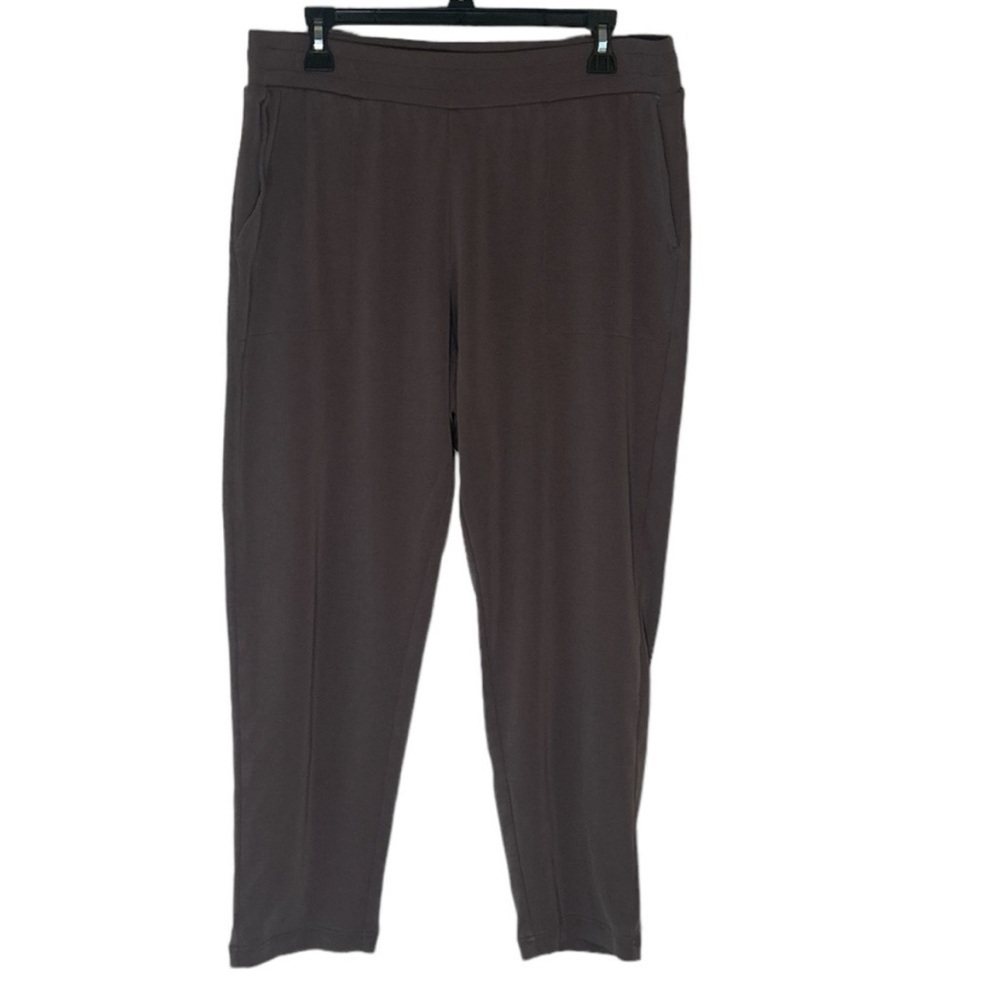 J. Jill dark brown wide leg, stretch pants size L